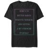 Women_s CHIN UP Positive Thinking Boyfriend Tee