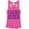 Women_s CHIN UP Queen of Cardio Racerback Tank Top