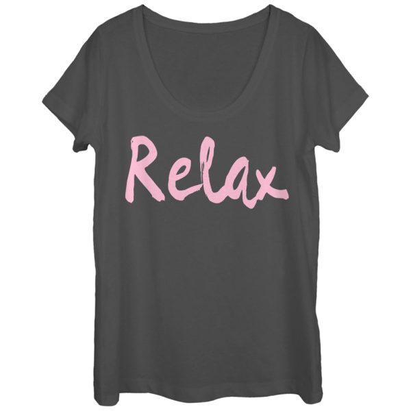 Women_s CHIN UP Relax Scoop Neck