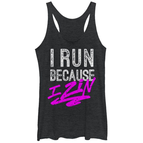 Women_s CHIN UP Run I Zin Racerback Tank Top