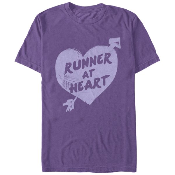 Women_s CHIN UP Runner at Heart Boyfriend Tee