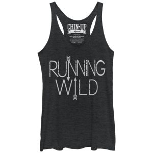 Women_s CHIN UP Running Wild Racerback Tank Top