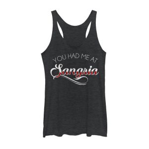 Women_s CHIN UP Sangria Me Racerback Tank Top