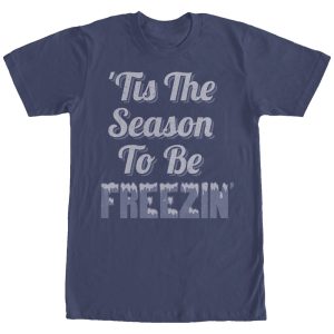 Women_s CHIN UP Season to Be Freezing Boyfriend Tee