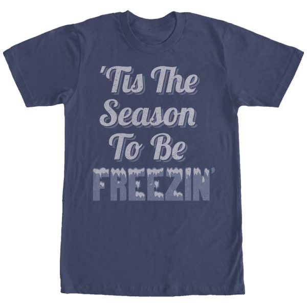 Women_s CHIN UP Season to Be Freezing Boyfriend Tee