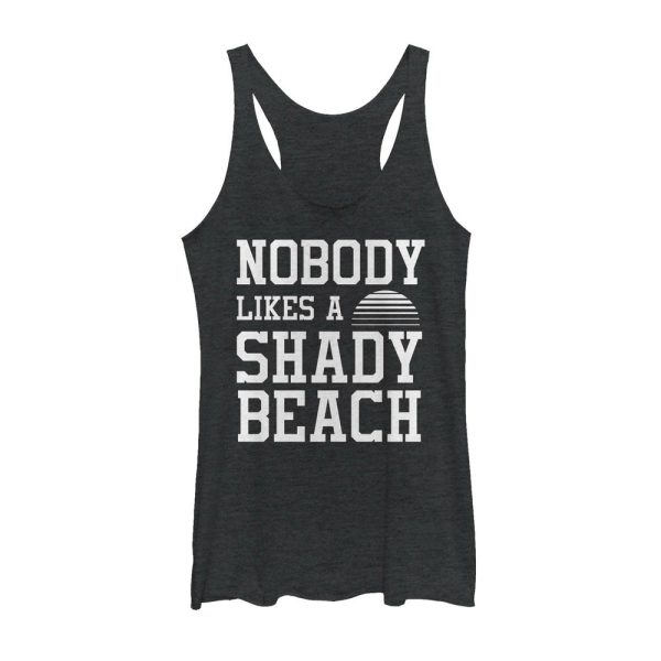 Women_s CHIN UP Shady Beach Racerback Tank Top