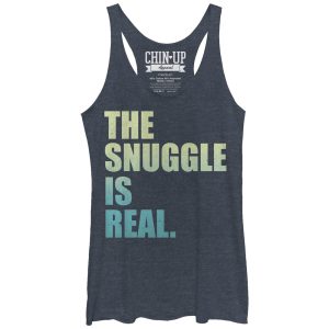 Women_s CHIN UP Snuggle Real Racerback Tank Top