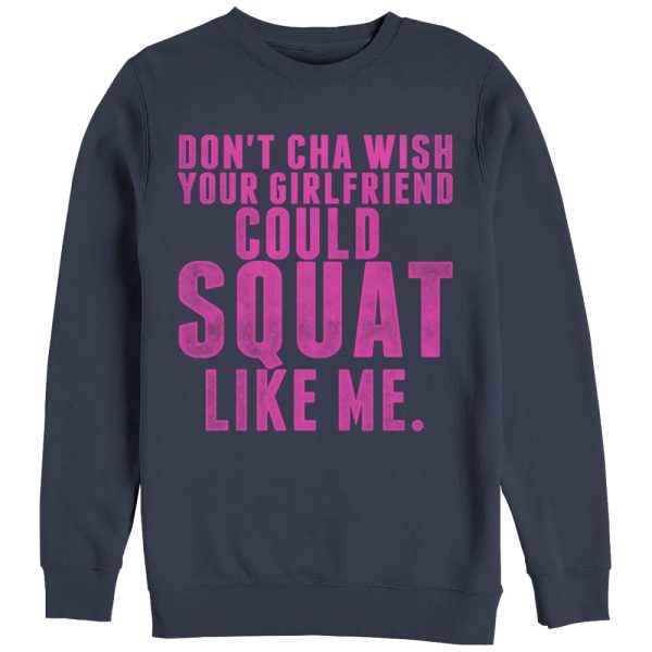 Women_s CHIN UP Squat Like Me Sweatshirt