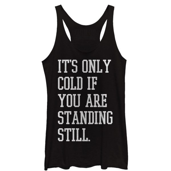 Women_s CHIN UP Standing Still Racerback Tank Top