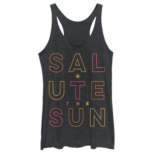 Women_s CHIN UP Sun Salute Racerback Tank Top