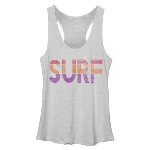 Women_s CHIN UP Surf Sun Racerback Tank Top