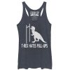 Women_s CHIN UP T-Rex Pull-Ups Racerback Tank Top