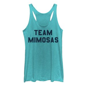 Women_s CHIN UP Team Mimosas Racerback Tank Top