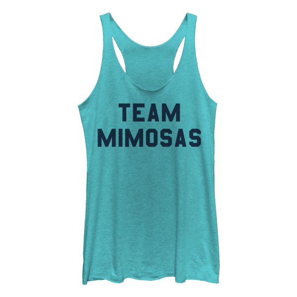 Women_s CHIN UP Team Mimosas Racerback Tank Top