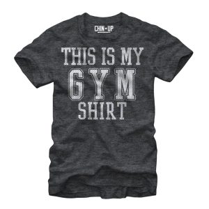 Women_s CHIN UP This is My Shirt Boyfriend Tee