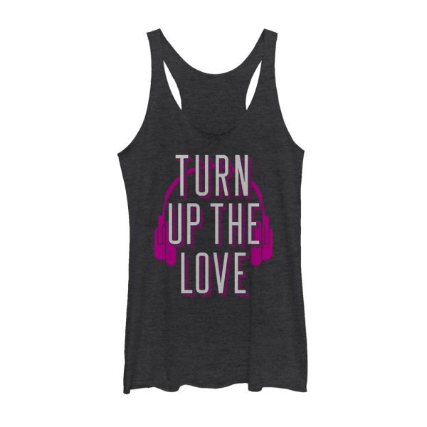 Women_s CHIN UP Turn Up the Love Racerback Tank Top