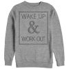 Women_s CHIN UP Wake Up and Work Out Sweatshirt