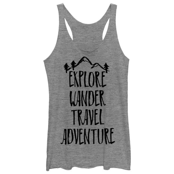 Women_s CHIN UP Wanderer_s Dream Racerback Tank Top