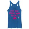 Women_s CHIN UP War Paint Lipstick Racerback Tank Top