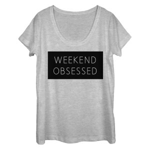 Women_s CHIN UP Weekend Obsessed Scoop Neck