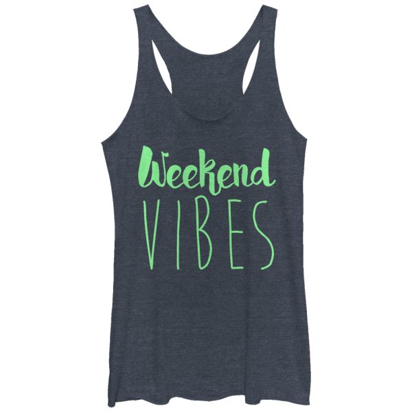 Women_s CHIN UP Weekend Vibes Racerback Tank Top