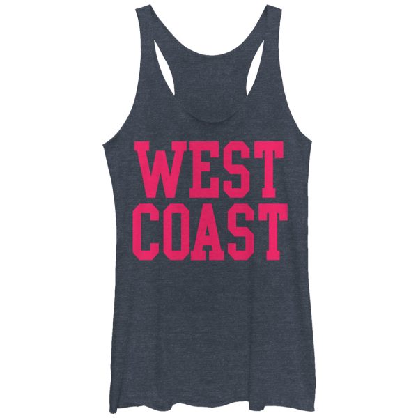 Women_s CHIN UP West Coast Racerback Tank Top