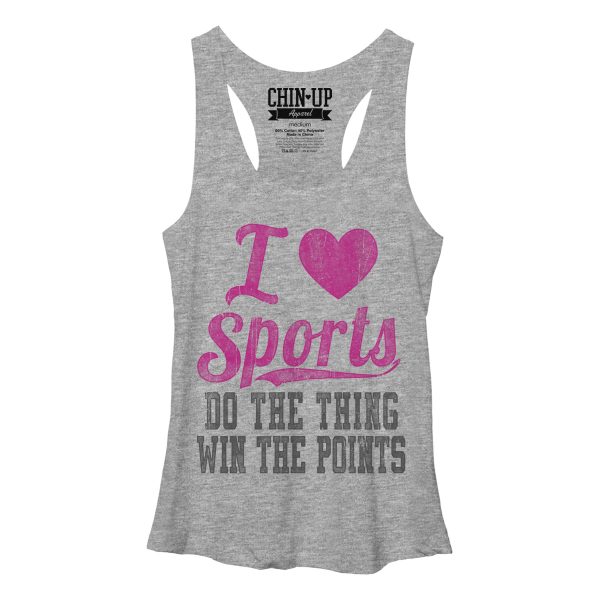 Women_s CHIN UP Win the Points Racerback Tank Top