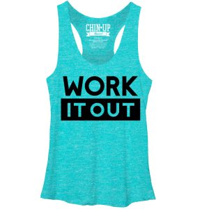 Women_s CHIN UP Work It Racerback Tank Top