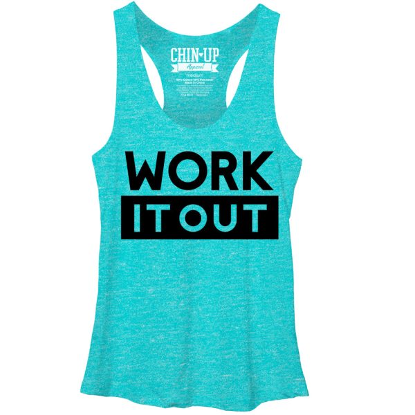 Women_s CHIN UP Work It Racerback Tank Top