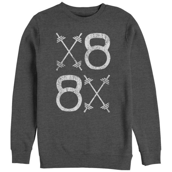 Women_s CHIN UP XO Kettlebells and Barbells Sweatshirt