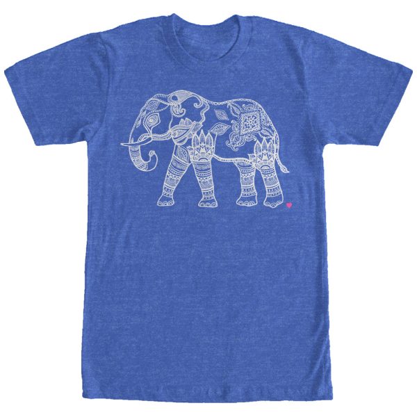 Women_s CHIN UP Zen Elephant Boyfriend Tee