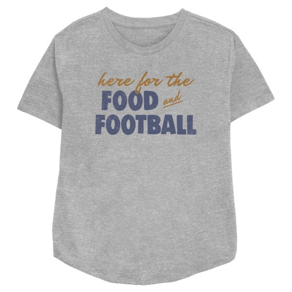 Women_s Lost Gods Food and Football T-Shirt