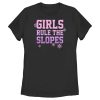 Women_s Lost Gods Girls Rule the Slopes T-Shirt