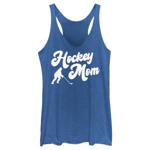 Women_s Lost Gods Hockey Mom Racerback Tank Top