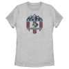 Women_s Mossy Oak American Flag Shield Logo T-Shirt