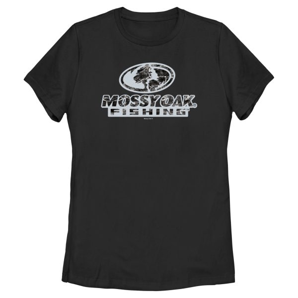 Women_s Mossy Oak Black Water Bold Logo T-Shirt