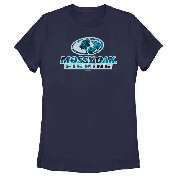 Women_s Mossy Oak Blue Water Bold Logo T-Shirt