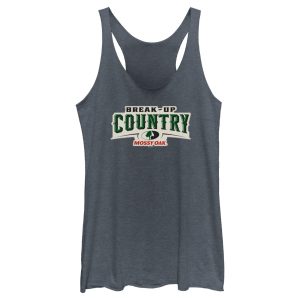 Women_s Mossy Oak Break-Up Country Logo Racerback Tank Top