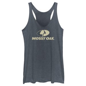 Women_s Mossy Oak Classic Logo Racerback Tank Top