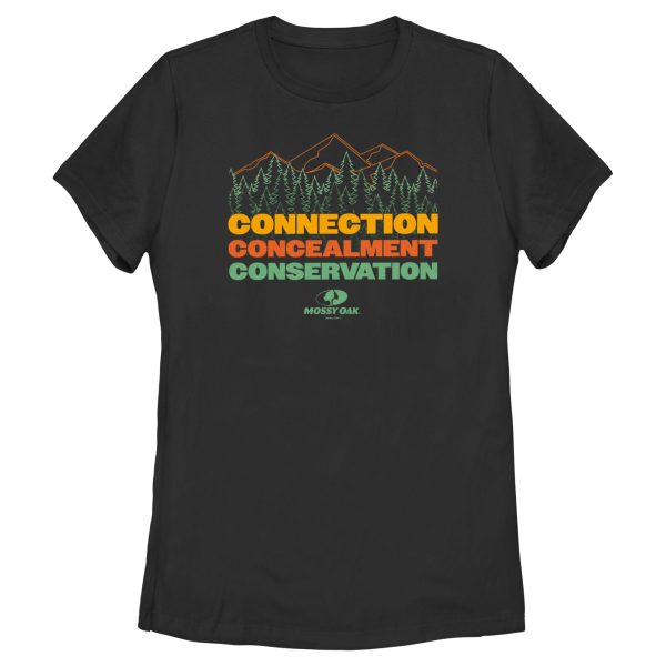 Women_s Mossy Oak Connection Concealment Conservation T-Shirt