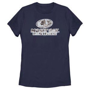 Women_s Mossy Oak Fishing Bold Logo T-Shirt