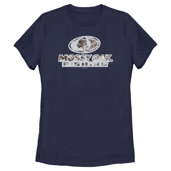 Women_s Mossy Oak Fishing Bold Logo T-Shirt