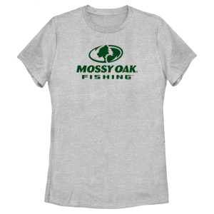 Women_s Mossy Oak Fishing Logo T-Shirt