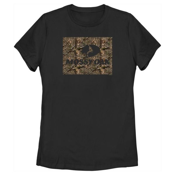 Women_s Mossy Oak In the Woods Logo T-Shirt