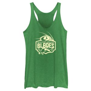 Women_s Mossy Oak Shadow Grass Blades Logo Racerback Tank Top