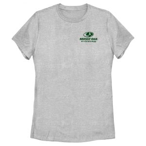 Women_s Mossy Oak Small Fishing Logo T-Shirt