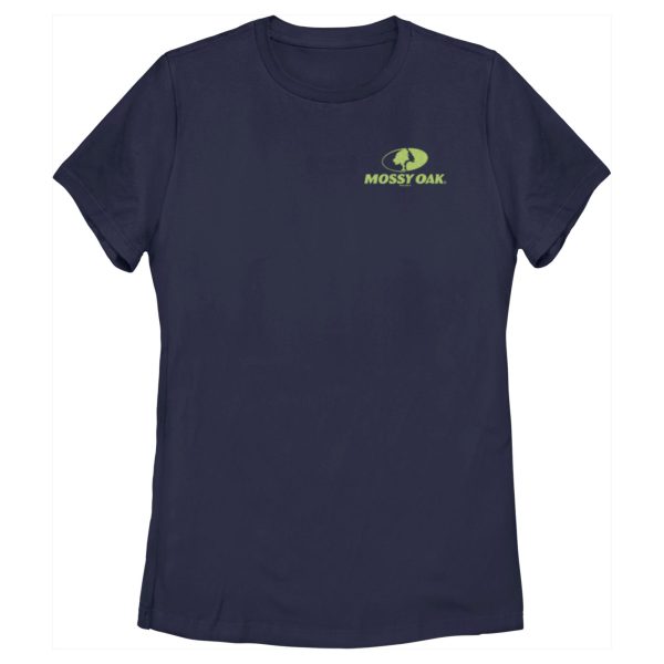 Women_s Mossy Oak Small Green Classic Logo T-Shirt