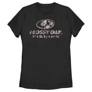 Women_s Mossy Oak Water Fishing Logo T-Shirt