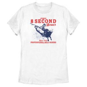 Women_s Professional Bull Riders 8 Second Heroes T-Shirt