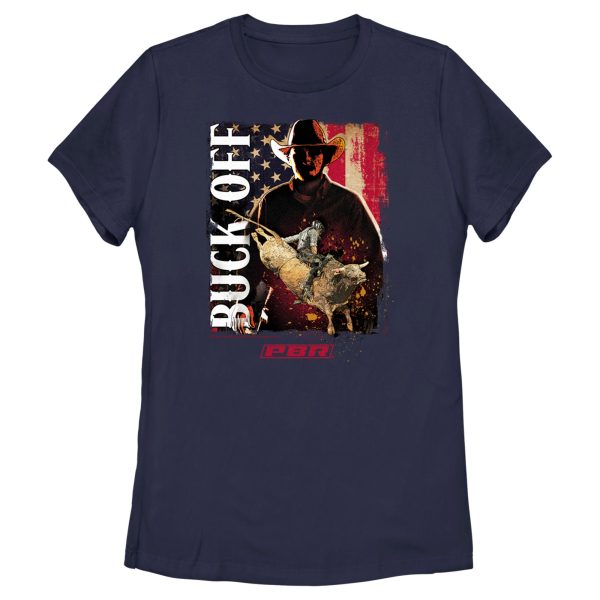 Women_s Professional Bull Riders Buck Off T-Shirt